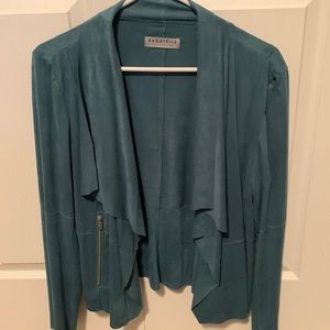 BRAND NEW bagatelle suede jacket sz Lg womens